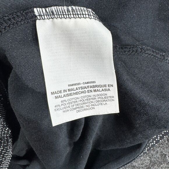 Nike Dri-Fit Swoosh Racer Tank Top Women's Small Black Allover Print Athletic - Picture 7 of 8